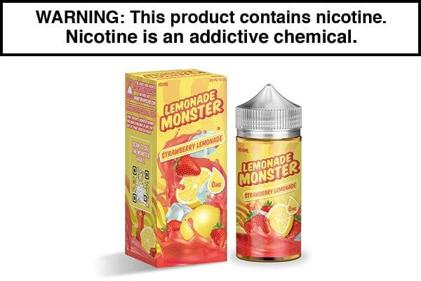 STRAWBERRY LEMONADE BY LEMONADE MONSTER 100ML STRAWBERRY LEMONADE BY LEMONADE MONSTER 100ML