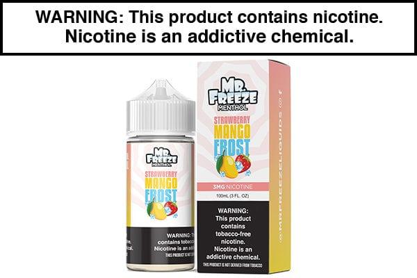 STRAWBERRY MANGO FROST BY MR. FREEZE 100ML STRAWBERRY MANGO FROST BY MR. FREEZE 100ML