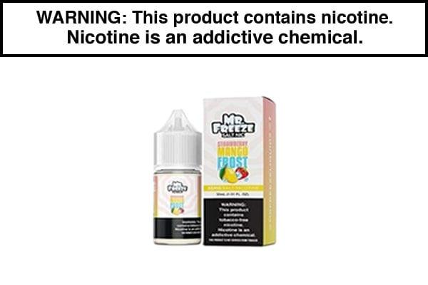 STRAWBERRY MANGO FROST BY MR. FREEZE SALTS 30ML - Vape Juice