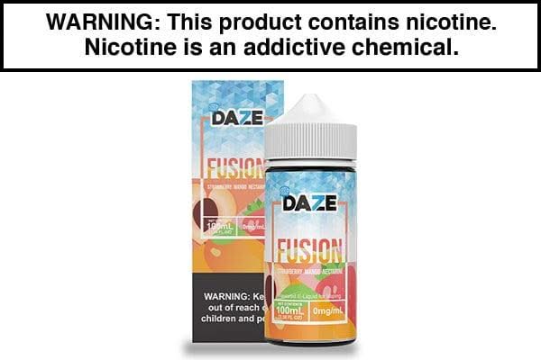 Strawberry Mango Nectarine Iced by 7 Daze Fusion - 100ml - Vape Juice