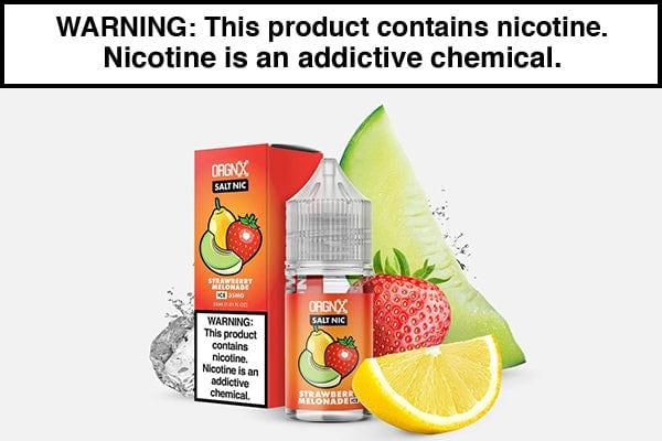 STRAWBERRY MELONADE ICE BY ORGNX SALT 30ML - Vape Juice