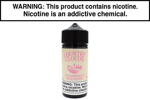 STRAWBERRY MILKSHAKE BY COUNTRY CLOUDS 100ML