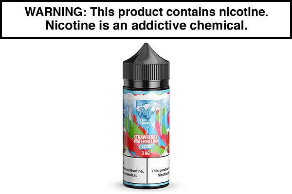 STRAWBERRY WATERMELON ICE BY PUFF FRUITS 100ML - Vape Juice