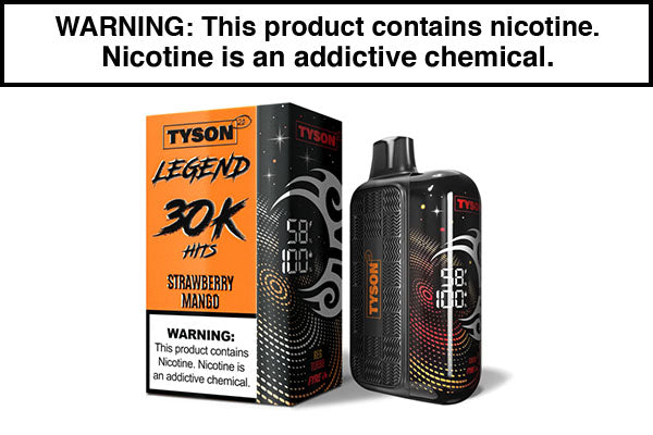 TYSON 2.0 LEGEND 30K DISPOSABLE VAPE - $16.49 - Vape Juice