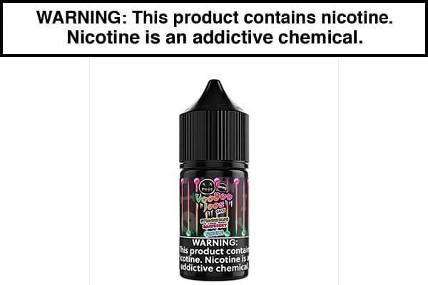 STRAWMELON RASPBERRY FREEZE BY VOODOO JUICE SALTS 30ML