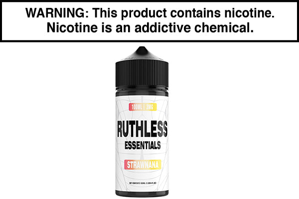 STRAWNANA BY RUTHLESS ESSENTIALS 100ML