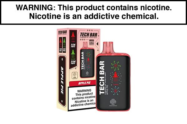TECH BAR 25K DISPOSABLE VAPE - 25,000 PUFFS TECH BAR 25K DISPOSABLE VAPE - 25,000 PUFFS