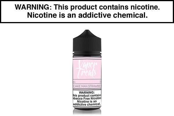THE CUPCAKE MAN STRAWBERRY BY VAPER TREATS 100ML THE CUPCAKE MAN STRAWBERRY BY VAPER TREATS 100ML
