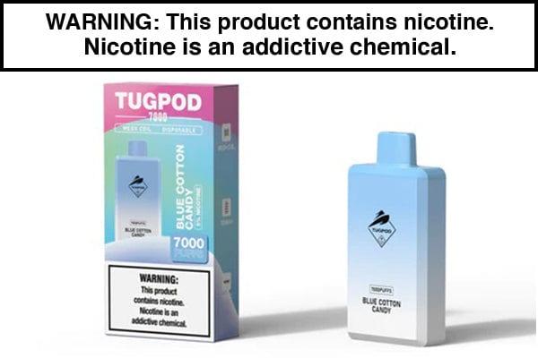 TUGPOD BOX DISPOSABLE VAPE - 7000 PUFFS TUGPOD BOX DISPOSABLE VAPE - 7000 PUFFS
