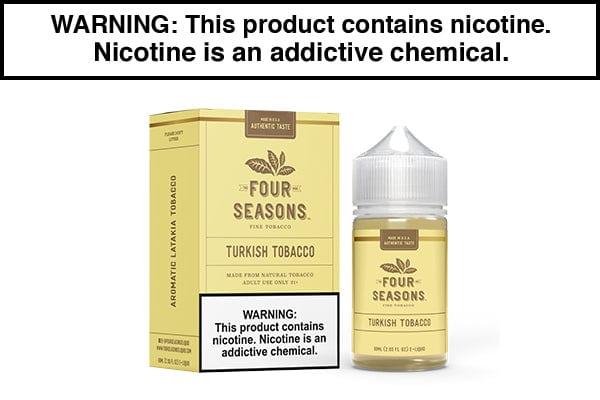 TURKISH TOBACCO BY FOUR SEASONS 30ML/60ML - Vape Juice
