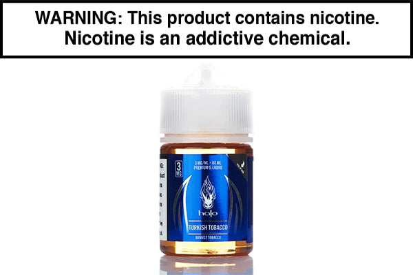 TURKISH TOBACCO BY HALO E LIQUID 60ML