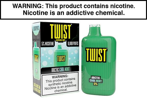 TWIST DISPOSABLE - 6000 PUFFS TWIST DISPOSABLE - 6000 PUFFS