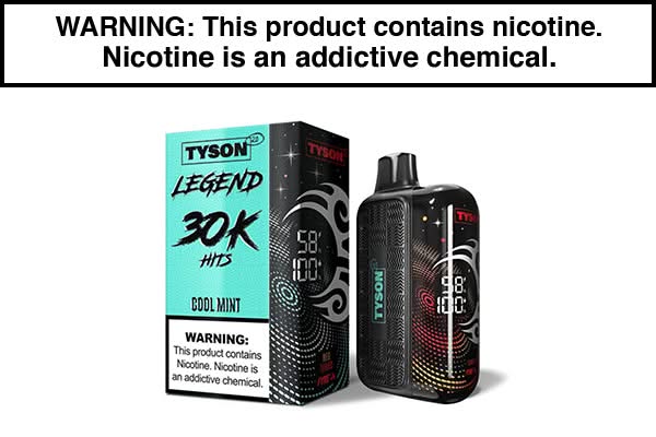 TYSON 2.0 LEGEND 30K DISPOSABLE VAPE - $16.49 - Vape Juice