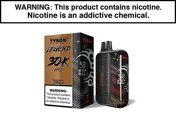 TYSON 2.0 LEGEND 30K DISPOSABLE VAPE - $16.49 - Vape Juice