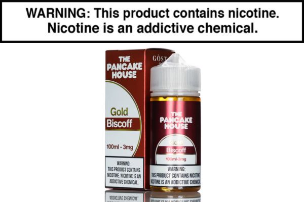 Gold Biscoff by Pancake House E-Liquid 100ml