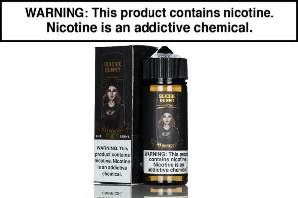 Wanderlust (Vanilla Cake) by Suicide Bunny E-Liquid 120ml