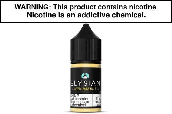 UPSIDE DOWN NILLA BY ELYSIAN SALTS 60ML - Vape Juice