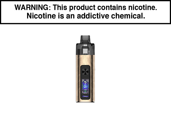 UWELL TYPHOS 45W VAPE POD KIT Dune Gold