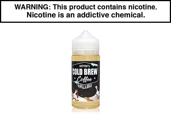 VANILLA BEAN BY NITRO'S COLD BREW 100ML VANILLA BEAN BY NITRO'S COLD BREW 100ML
