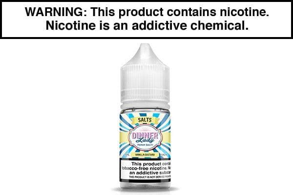 VANILLA CUSTARD BY DINNER LADY SALTS 30ML