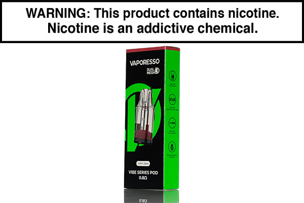 Vaporesso Vibe Replacement Pods .8ohm Dual Mesh