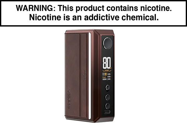 VOOPOO DRAG 5 VAPE BOX MOD Gradient Brown