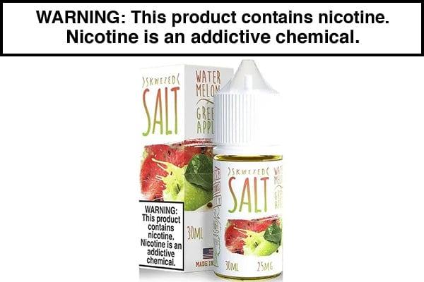 elf bar vape uk Watermelon Strawberry SKWEZED SALT 30ml ⋆ Vape Society Supply