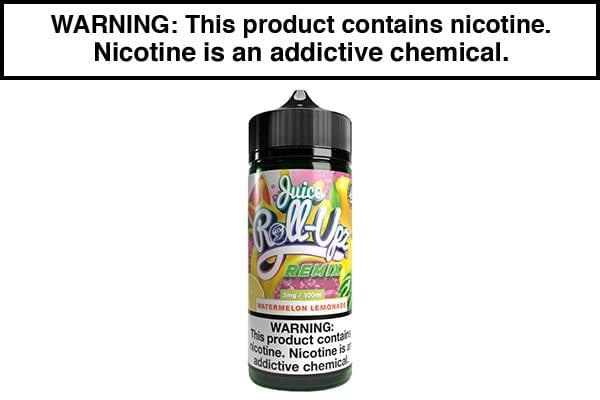 WATERMELON LEMONADE BY JUICE ROLL UPZ REMIX 100ML WATERMELON LEMONADE BY JUICE ROLL UPZ REMIX 100ML