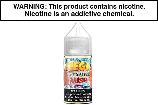 WATERMELON RUSH ICE BY MEGA SALTS 30ML