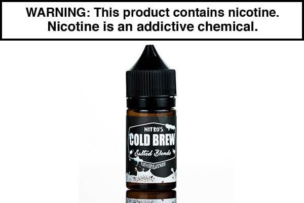 WHITE CHOCOLATE MOCHA BY NITRO'S COLD BREW SALTS 30ML WHITE CHOCOLATE MOCHA BY NITRO'S COLD BREW SALTS 30ML