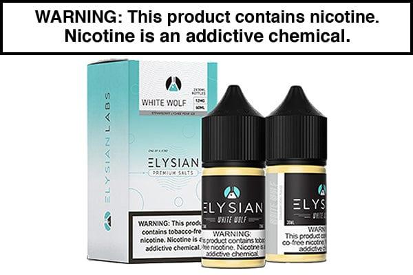 WHITE WOLF BY ELYSIAN SALTS 60ML - Vape Juice