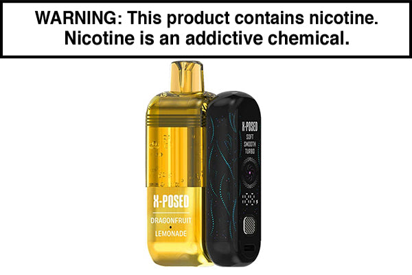 MI-POD X-POSED 35K DISPOSABLE VAPE KIT Dragonfruit Lemonade