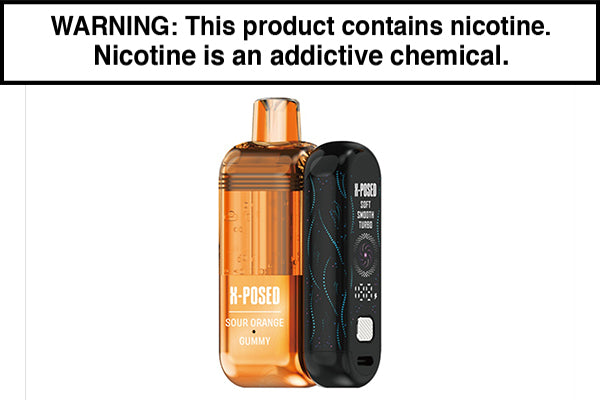 MI-POD X-POSED 35K DISPOSABLE VAPE KIT Sour Orange Gummy