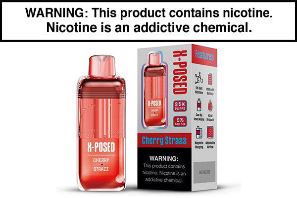 MI-POD X-POSED 35K DISPOSABLE POD Cherry Strazz