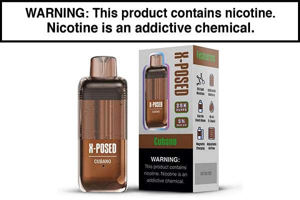 MI-POD X-POSED 35K DISPOSABLE POD Cubano