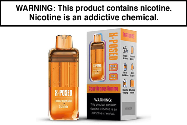 MI-POD X-POSED 35K DISPOSABLE POD Sour Orange Gummy