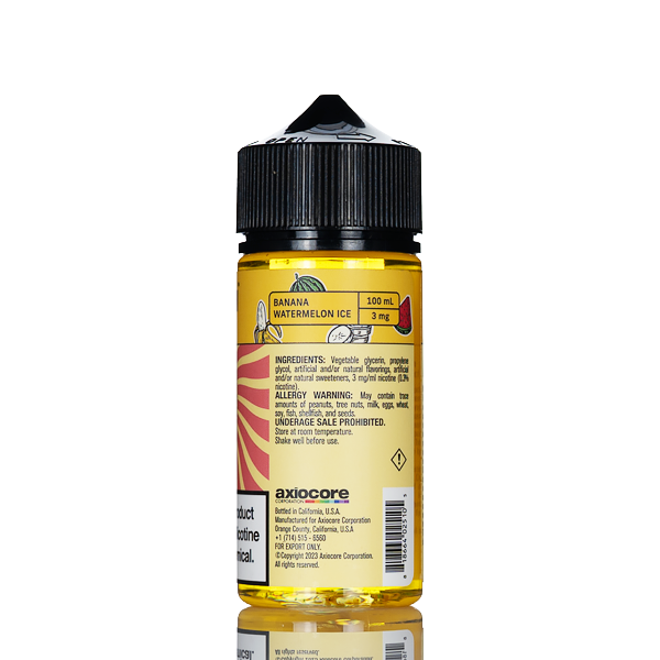 Banana Watermelon Ice by Yogi Blends E-Liquid 100mL