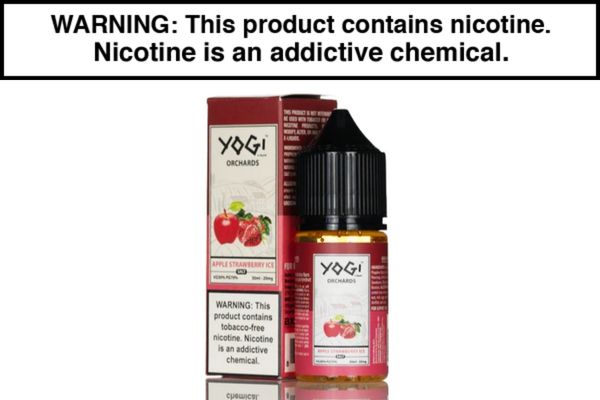 Strawberry Ice by Yogi Orchards Salt 30mL - Vape Juice