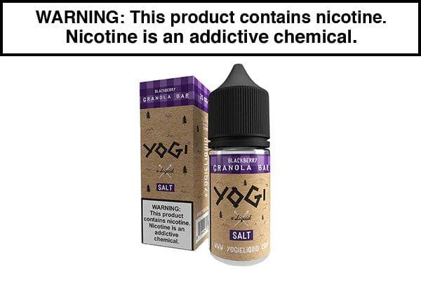 BLACKBERRY GRANOLA BAR BY YOGI SALT 30ML