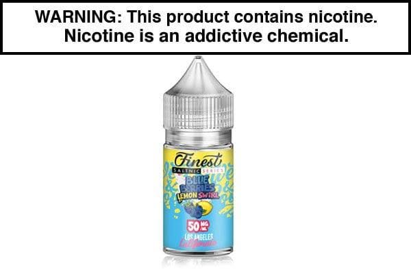 BLUEBERRIES LEMON SWIRL BY THE FINEST SALT NIC 30ML
