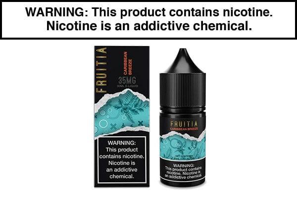 CARIBBEAN BREEZE BY FRUITIA SALTS 30ML