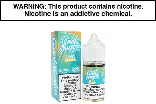 Aloe Mango Ice by Cloud Nurdz Salt - 30ML Aloe Mango Ice by Cloud Nurdz Salt - 30ML