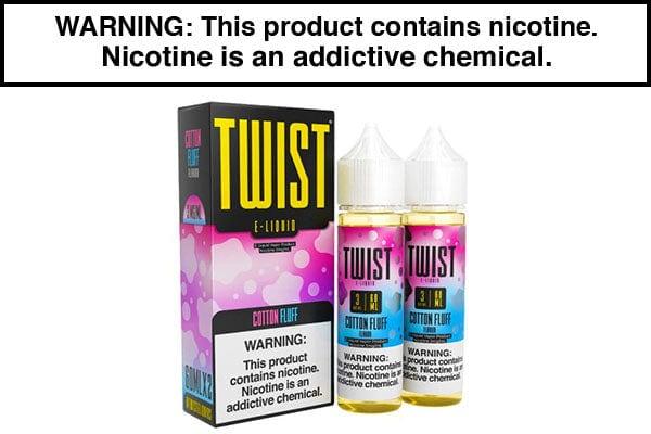 COTTON FLUFF BY TWIST E LIQUID 120ML COTTON FLUFF BY TWIST E LIQUID 120ML