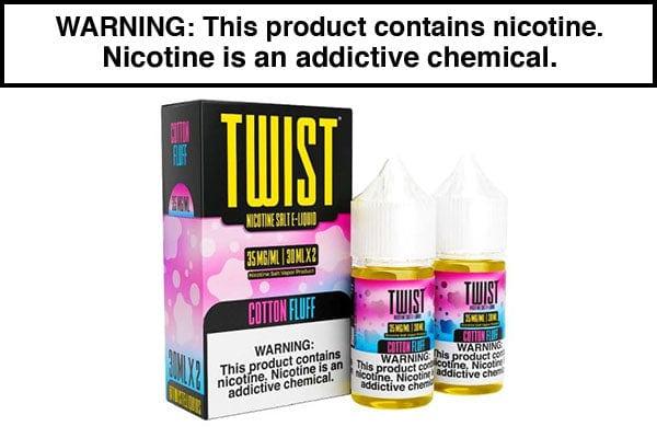 COTTON FLUFF BY TWIST SALT 60ML COTTON FLUFF BY TWIST SALT 60ML
