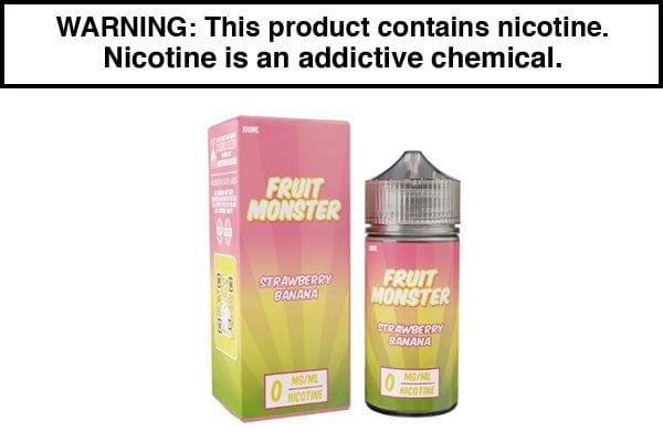 STRAWBERRY BANANA BY FRUIT MONSTER 100ML STRAWBERRY BANANA BY FRUIT MONSTER 100ML
