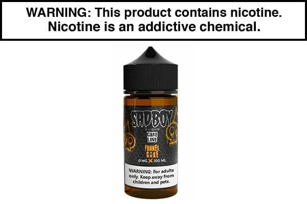FUNNEL CAKE BY SADBOY E LIQUID 100ML FUNNEL CAKE BY SADBOY E LIQUID 100ML