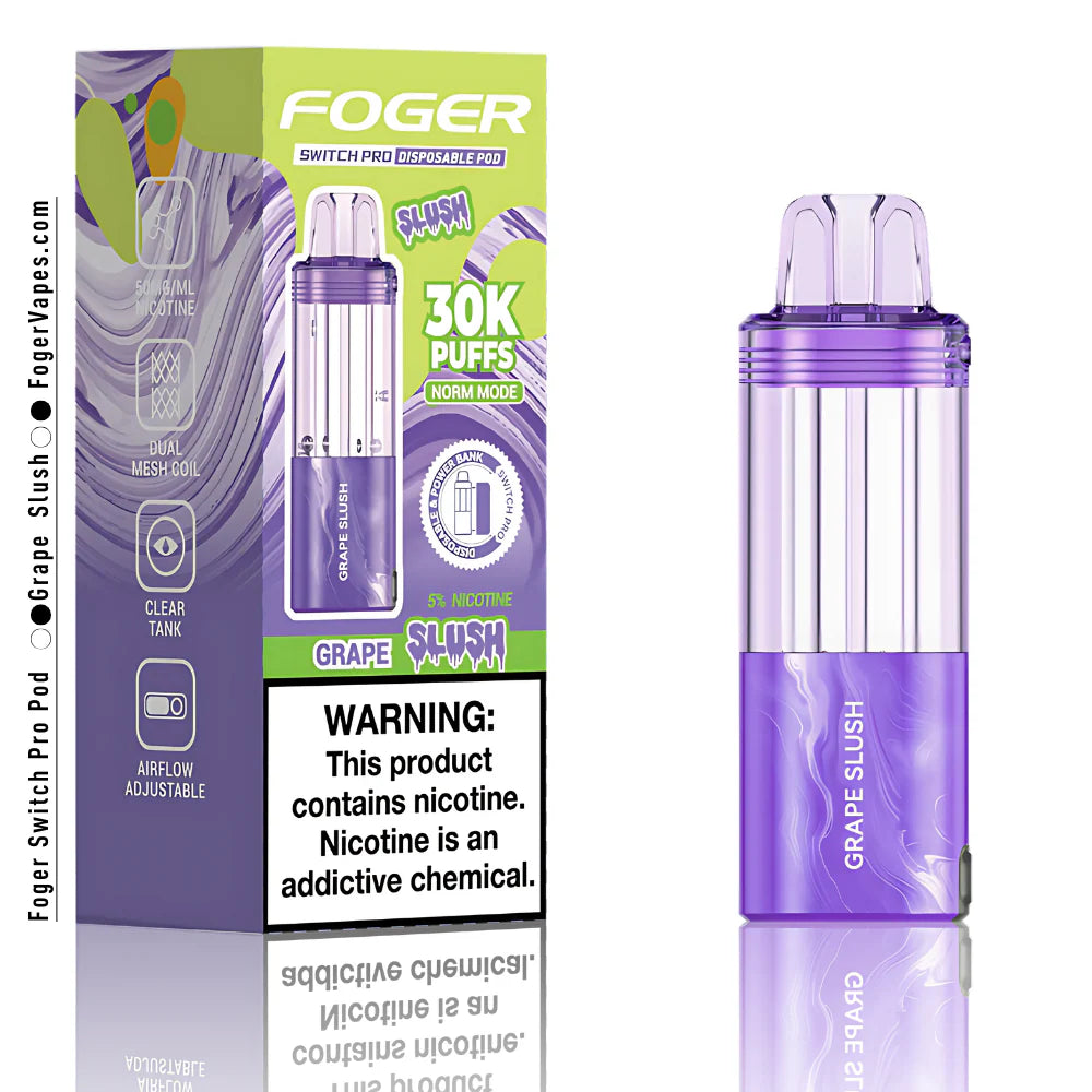 Foger Switch Pro 30K TX Pod Disposable Vape 30,000 Puffs | $13.40 - Vape Juice
