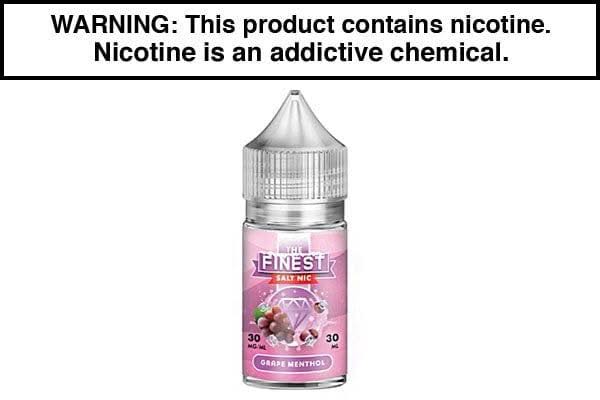 GRAPE MENTHOL BY THE FINEST SALT NIC 30ML