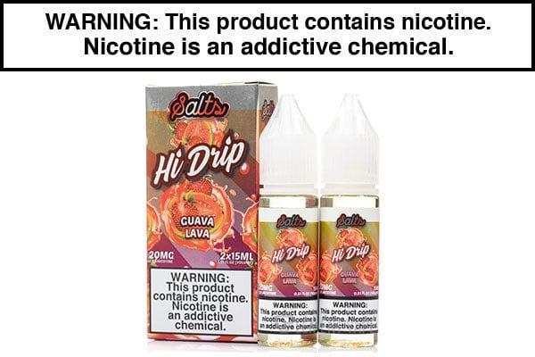 GUAVA LAVA BY HI-DRIP SALTS 30ML (2x15ML) - Vape Juice
