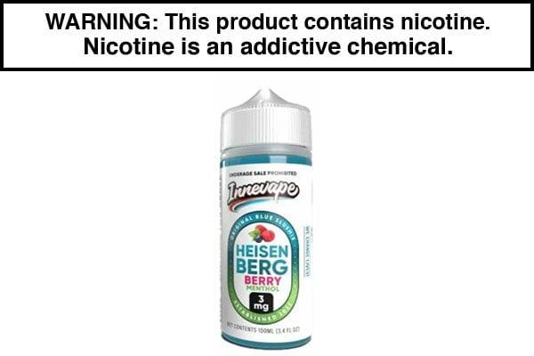 HEISENBERG BERRY MENTHOL BY INNEVAPE 100ML HEISENBERG BERRY MENTHOL BY INNEVAPE 100ML